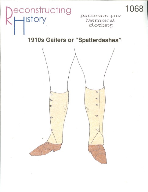 RH1068: 1910S GAITERS OR 'SPATTERDASHES'