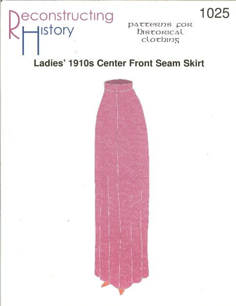 RH1025: LADIES' 1910S CENTRE FRONT SEAM SKIRT