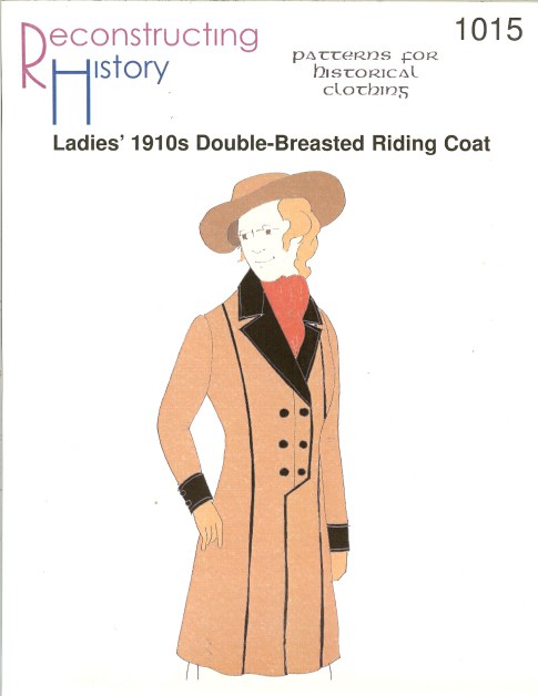 RH1015: LADIES' 1910S DOUBLE-BREASTED RIDING COAT