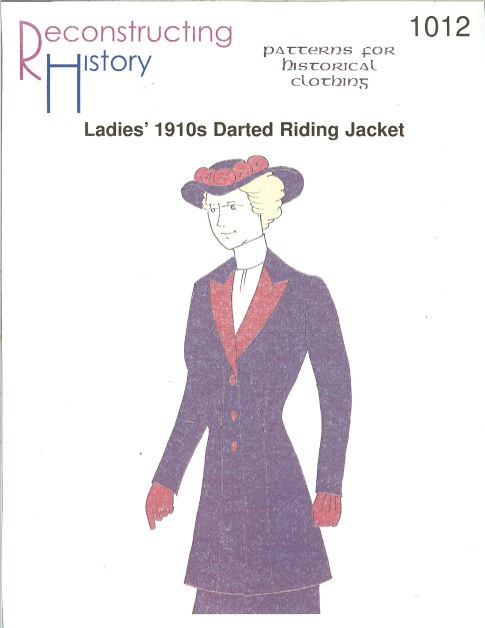 RH1012: LADIES' 1910S DARTED RIDING JACKET