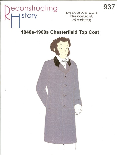 RH937: 1840S-1900S CHESTERFIELD TOP COAT