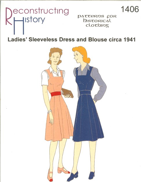 RH1406: LADIES' SLEEVELESS DRESS AND BLOUSE CIRCA 1941