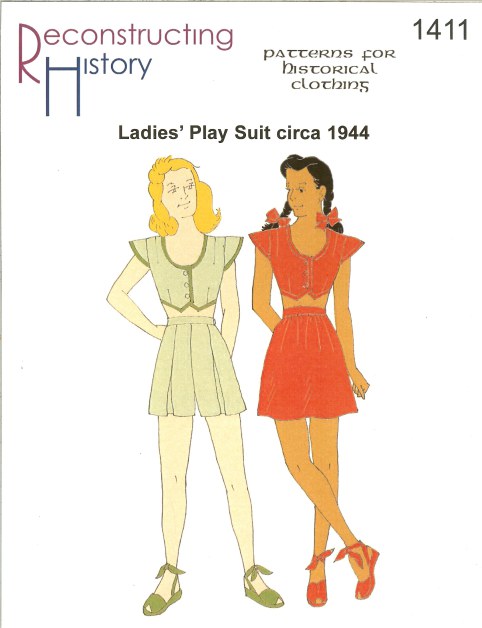 RH1411: LADIES' PLAY SUIT CIRCA 1944