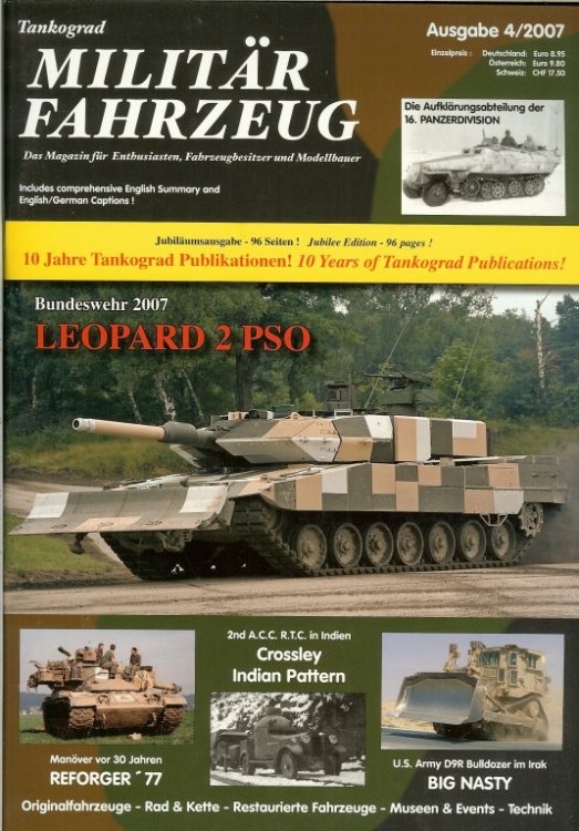 TANKOGRAD MILITARFAHRZEUG 4/2007