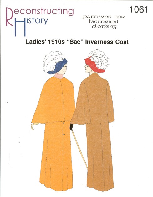 RH1061: LADIES' 1910S 'SAC' INVERNESS CAPE