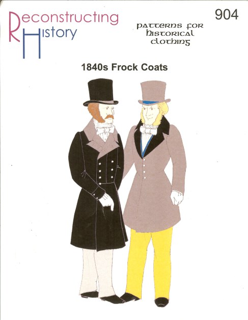 RH904: MEN'S 1840S FROCK COAT