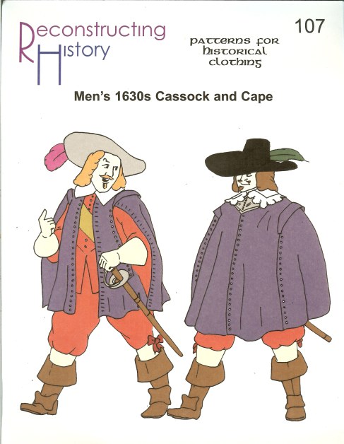 RH107: MEN'S 1630S CASSOCK AND CAPE