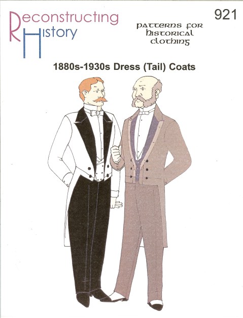 RH921: MEN'S 1880S-1930S DRESS (TAIL) COAT