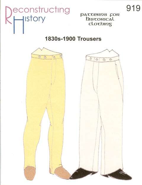 RH919: 1830S - 1900S LOUNGE TROUSERS