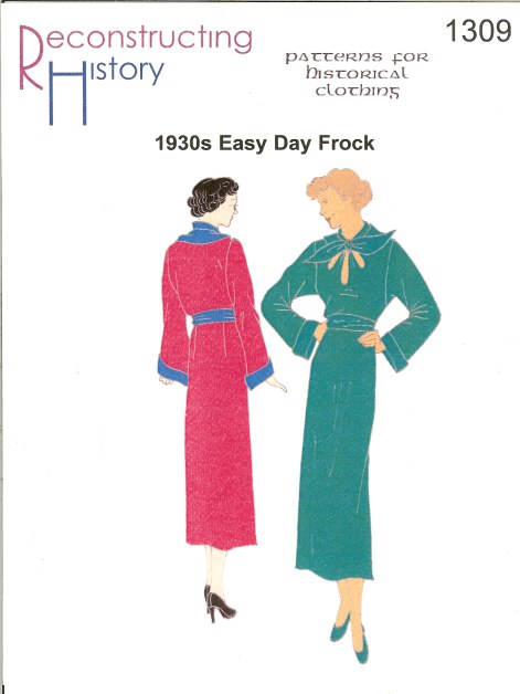 RH1309: 1930S LADIES' EASY DAY FROCK