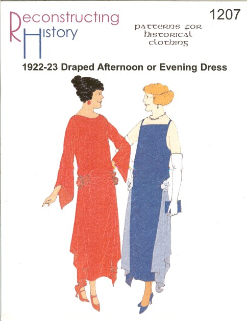 RH1207: 1922-23 DRAPED AFTERNOON OR EVENING DRESS