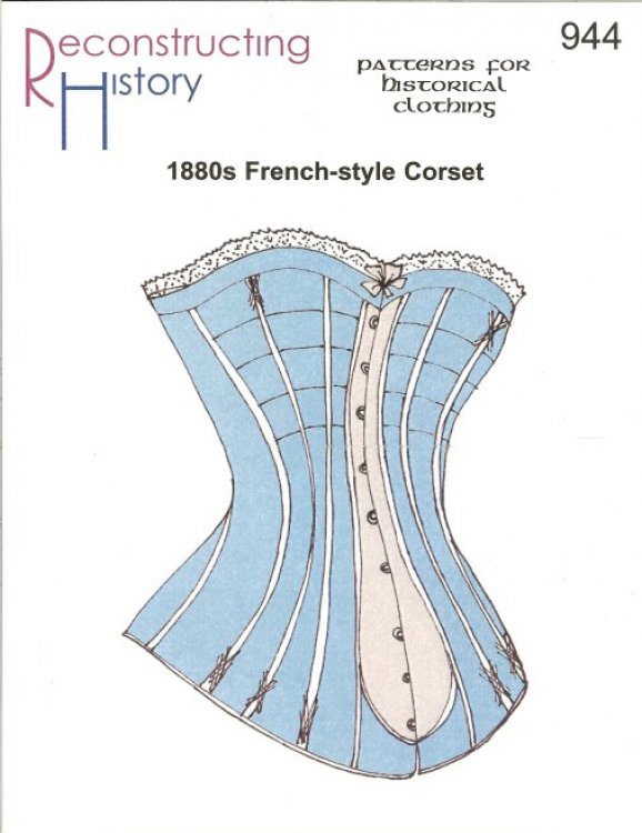 RH944: 1880S FRENCH-STYLE CORSET