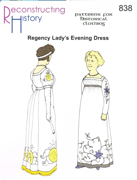 RH838: REGENCY LADY'S EVENING DRESS