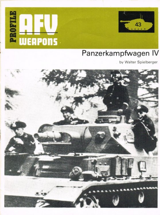 PROFILE AFV 43: PANZERKAMPFWAGEN IV