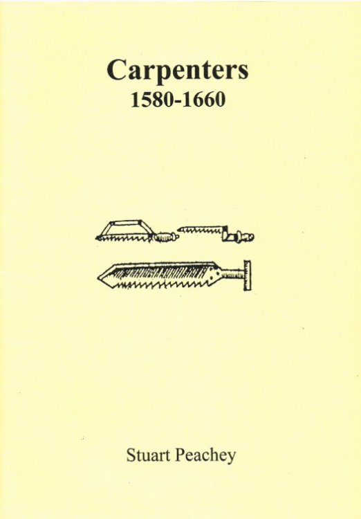 CARPENTERS 1580-1660