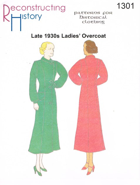 RH1301: LATE 1930S LADIES' OVERCOAT
