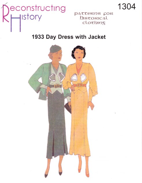 RH1304: 1933 DAY DRESS WITH JACKET