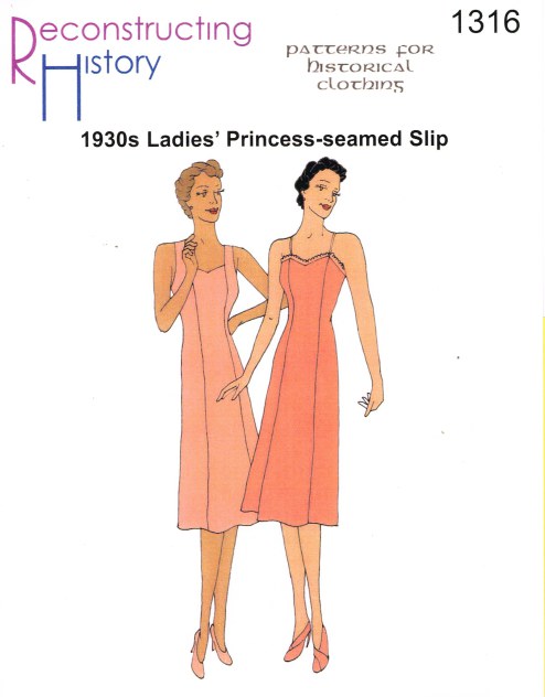 RH1316: 1930S PRINCESS SEAMED SLIP