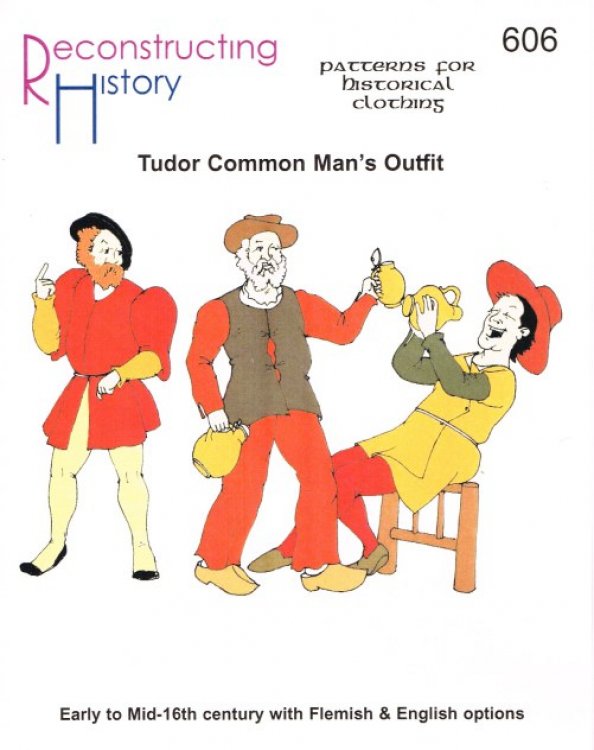 RH606: TUDOR COMMON MAN'S OUTFIT (SHIRT, JERKIN, TROUSERS AND HOSEN)