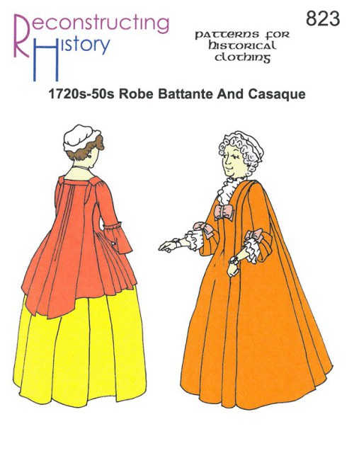 RH823: 1720S - 50S ROBE BATTANTE AND CASAQUE