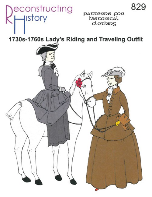 RH829: 1730S - 1760S LADY'S RIDING & TRAVELING OUTFIT