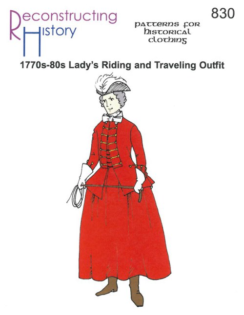 RH830: 1770S - 1780S LADY'S RIDING & TRAVELING OUTFIT