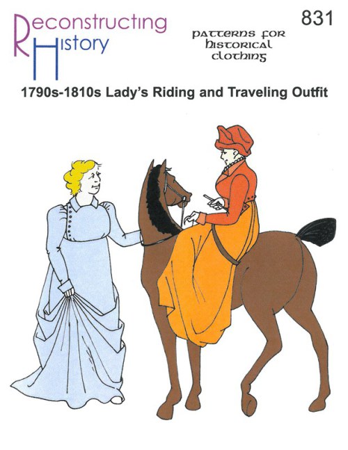 RH831: 1790S - 1810S LADY'S RIDING & TRAVELING OUTFIT