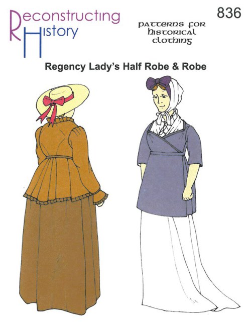 RH836: REGENCY LADY'S HALF ROBE & ROBE