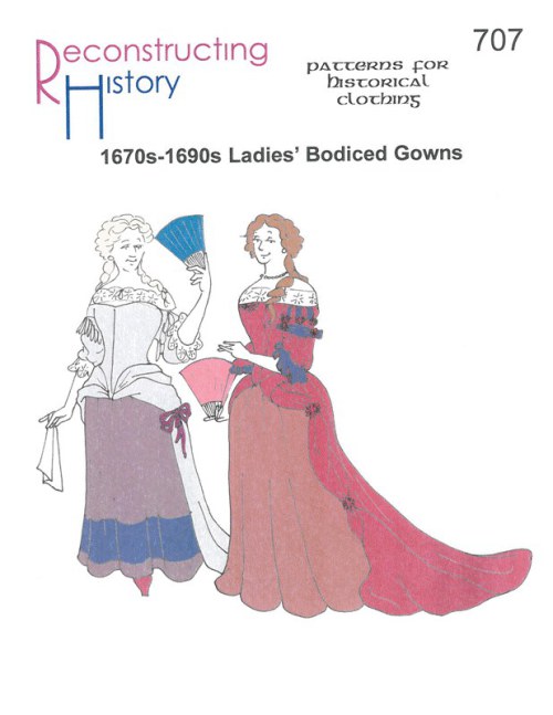 RH707: 1670-1690S LADIES' BODICED GOWNS