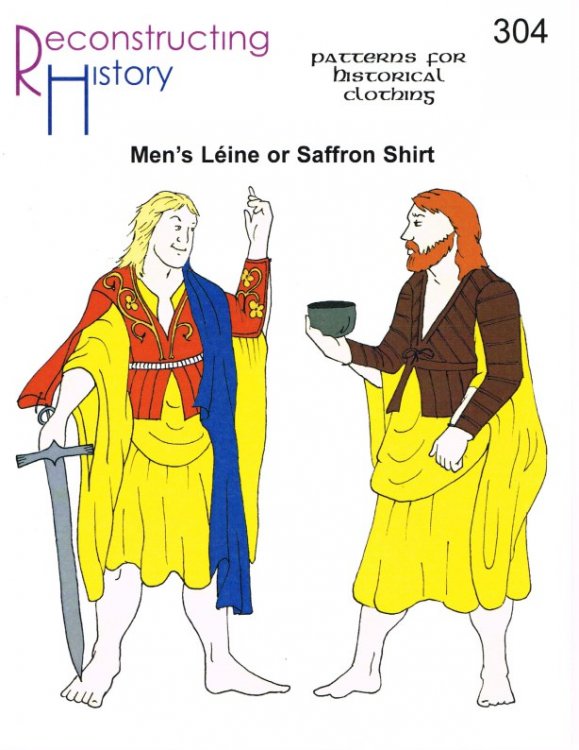 RH304: MEN'S LEINE OR SAFFRON SHIRT