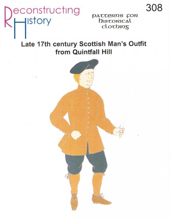 RH308: LATE 17TH CENTURY SCOTTISH MAN'S OUTFIT FROM QUINTFALL HALL