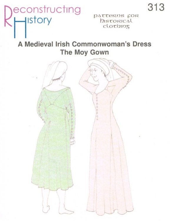 RH313: A MEDIEVAL IRISH COMMONWOMAN'S DRESS - THE MOY GOWN