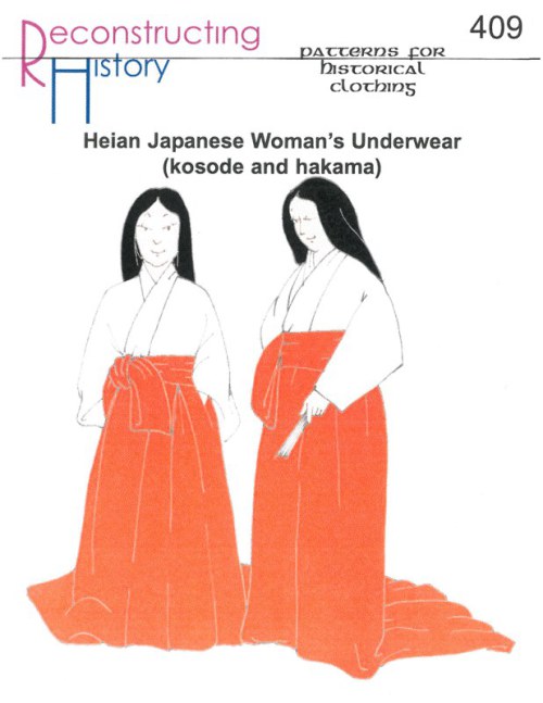 RH409: HEIAN JAPANESE WOMAN'S UNDERWEAR (KOSODE AND HAKAMA)