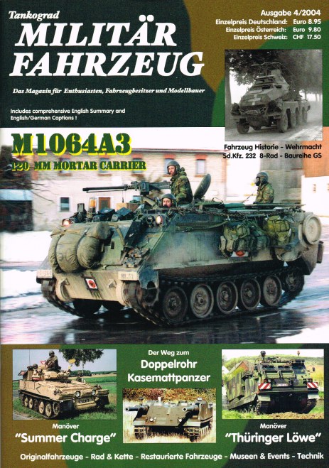 TANKOGRAD MILITARFAHRZEUG 4/2004