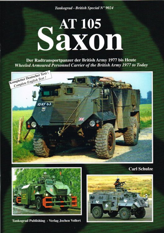 AT 105 SAXON : WHEELED ARMOURED PERSONNEL CARRIER OF THE BRITISH ARMY 1977 TO TODAY