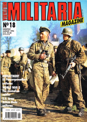 MILITARIA MAGAZINE NO 18 : AUGUST 1995