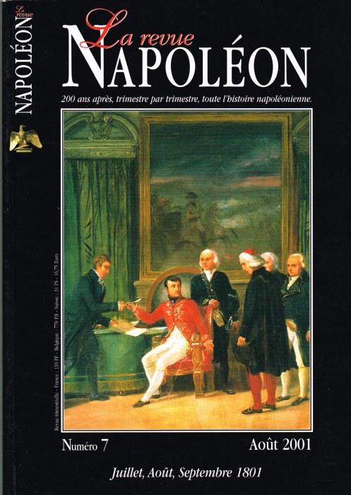 LA REVUE NAPOLEON : NUMERO 7, AOUT 2001 (FRENCH TEXT)
