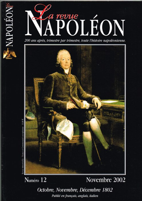 LA REVUE NAPOLEON : NUMERO 12, NOVEMBRE 2002 (FRENCH TEXT)