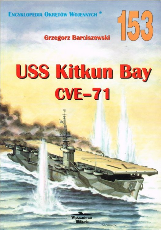 USS KITKUN BAY CVE-71 (POLISH TEXT)