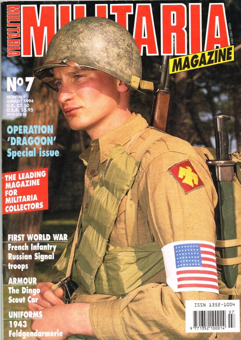 MILITARIA MAGAZINE NO 7 : AUGUST 1994