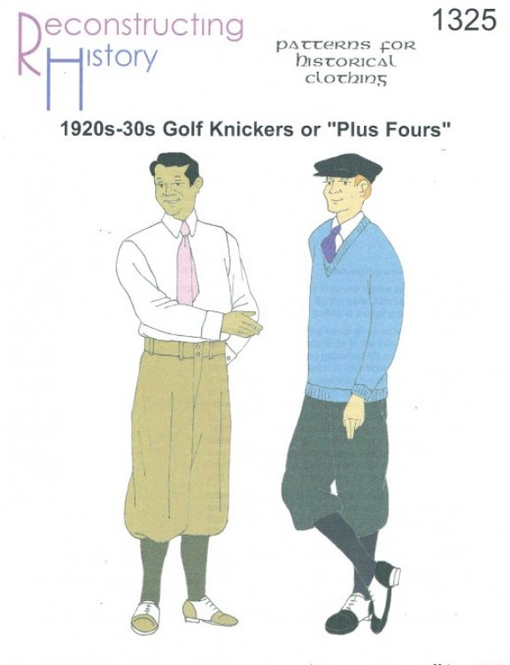 RH1325: 1920S-1930S GOLF KNICKERS OR PLUS FOURS
