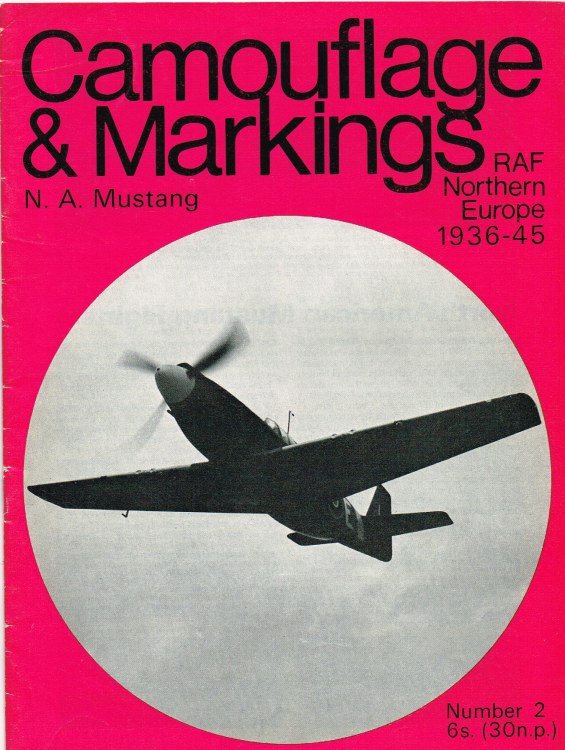 CAMOUFLAGE & MARKINGS RAF NORTHERN EUROPE 1936-45 NO.2 : NORTH AMERICAN MUSTANG FIGHTERS