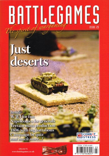 BATTLEGAMES MAGAZINE: THE SPIRIT OF WARGAMING: ISSUE 25
