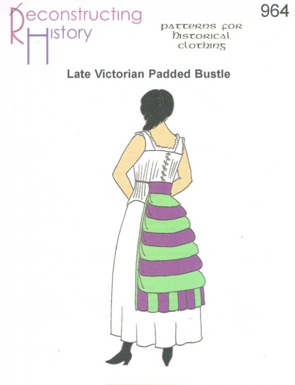 RH964: LATE VICTORIAN PADDED BUSTLE