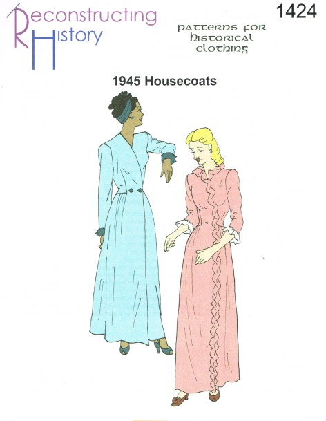 RH1424: LADIES' HOUSECOATS CIRCA 1945
