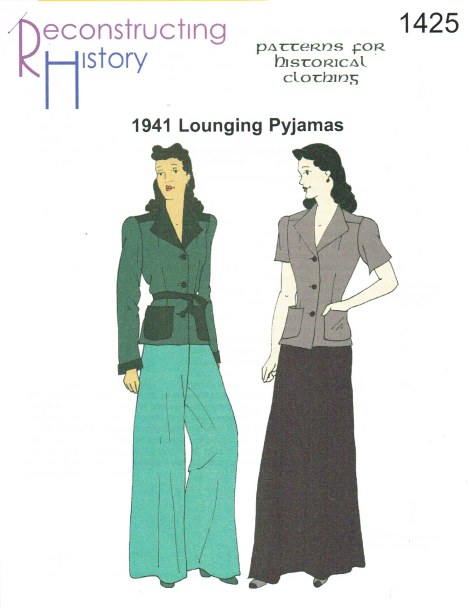 RH1425: LADIES' LOUNGING PYJAMAS CIRCA 1941
