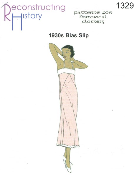 RH1329: LADIES' BIAS SLIP CIRCA 1930