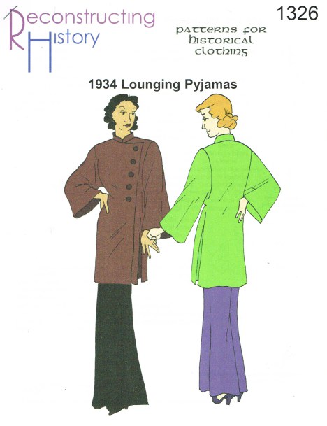 RH1326: LADIES' LOUNGING PYJAMAS CIRCA 1934