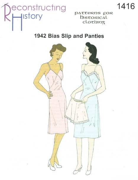 RH1416: LADIES' BIAS-CUT SLIP AND PANTIES CIRCA 1942
