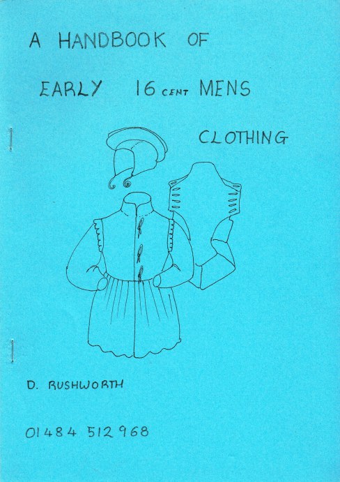 HANDBOOK OF EARLY 16TH CENTURY MENS CLOTHING
